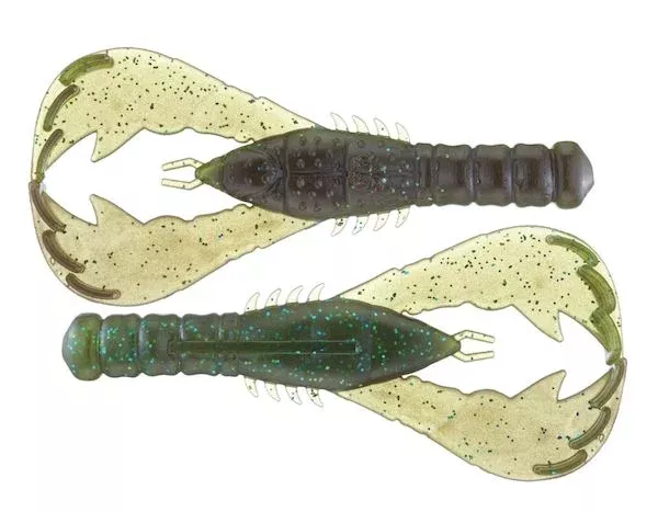 4″ YAMA CRAW / GREEN WEENIE 6PK