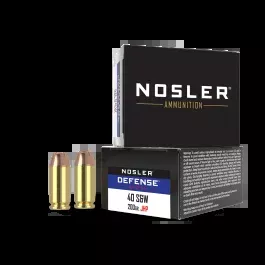 40 S&W 200gr JHP Bonded Performance DEFENSE Ammunition