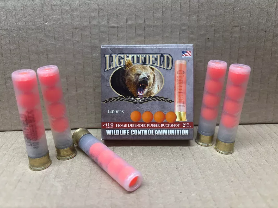 410-45-long-colt-wildlife-control-rubber-4-ball-buckshot .410/45 Long Colt Wildlife Control Rubber 4 Ball Buckshot