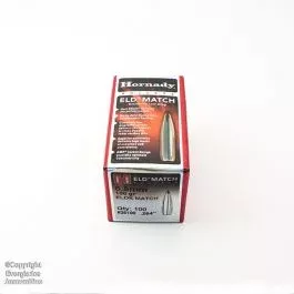 6.5mm 100 Gr ELD MATCH 100ct Hornady # 26100