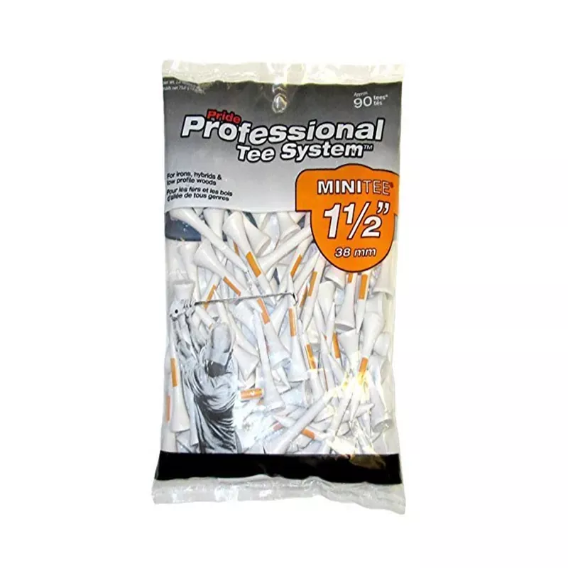 90-pride-professional-tee-system-mini-1-1-2-golf-tees 90 Pride Professional Tee System Mini 1 1/2″ Golf Tees