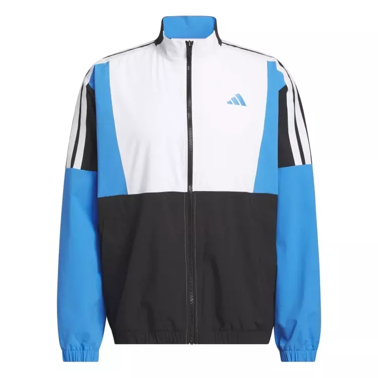 adidas-beyond-twistweave-full-zip-windbreaker-golf-jacket adidas Beyond Twistweave Full Zip Windbreaker Golf Jacket