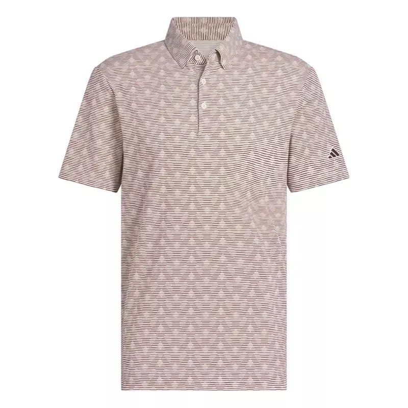 adidas-go-to-printed-stripe-golf-polo Adidas Go-To Printed Stripe Golf Polo