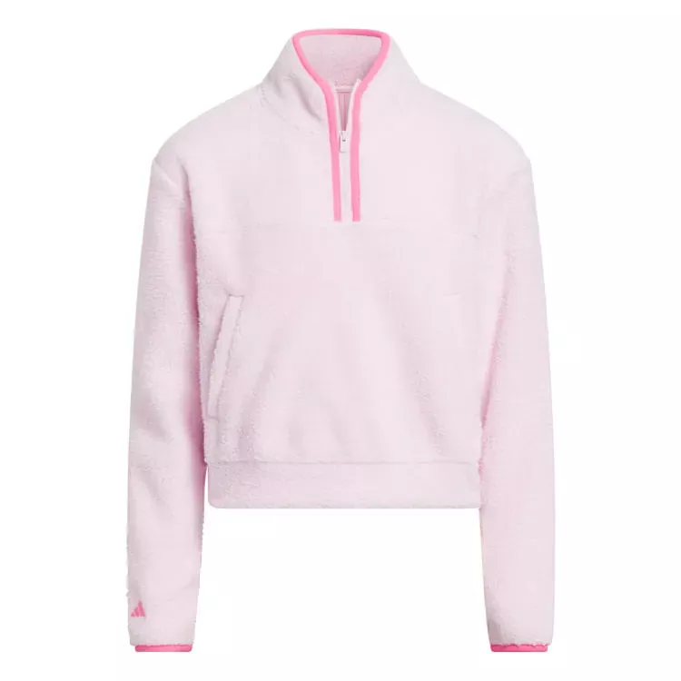 adidas Junior Performance Polar fleece Golf Pullover