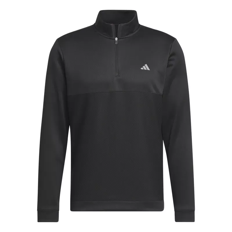 adidas-ultimate365-textured-1-4-zip-golf-mid-layer-iu4696 adidas Ultimate365 Textured 1/4 Zip Golf Mid Layer IU4696