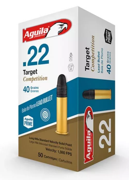 Aguila Target Competition .22 LR Soft Point