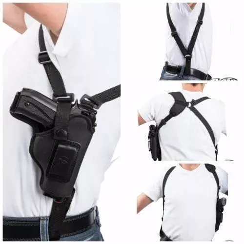 akar-ka7207-right-hand-vertical-shoulder-holster AKAR KA7207 Right Hand Vertical Shoulder Holster