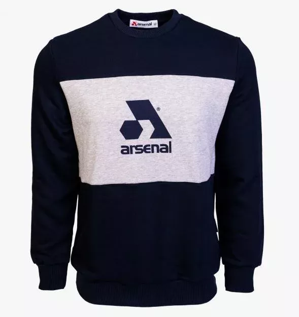 arsenal-firearms-arsenal-logo-pullover-sweater-x-large-blue-grey Arsenal Firearms Arsenal Logo Pullover Sweater X-Large Blue/Grey