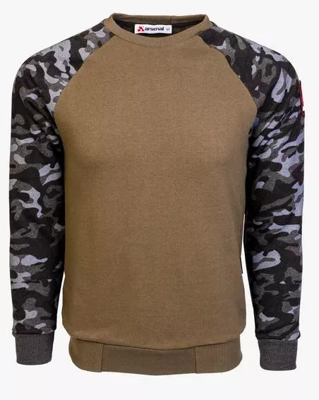 arsenal-firearms-x-large-khaki-black-camo-pullover Arsenal Firearms X-Large Khaki / Black Camo Pullover