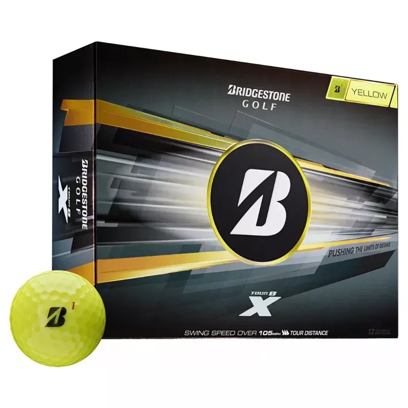 bridgestone-tour-bx-yellow-golf-balls-2026 Bridgestone Tour BX Yellow Golf Balls 2026