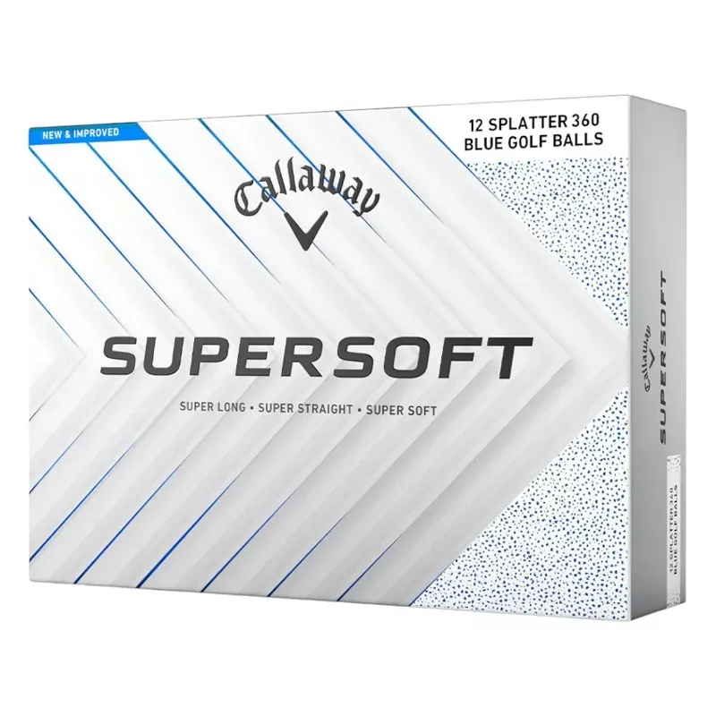 callaway-2026-supersoft-splatter-golf-balls-blue Callaway 2026 Supersoft Splatter Golf Balls | Blue