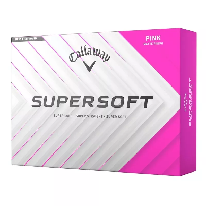 callaway-supersoft-matte-pink-golf-balls Callaway Supersoft Matte Pink Golf Balls