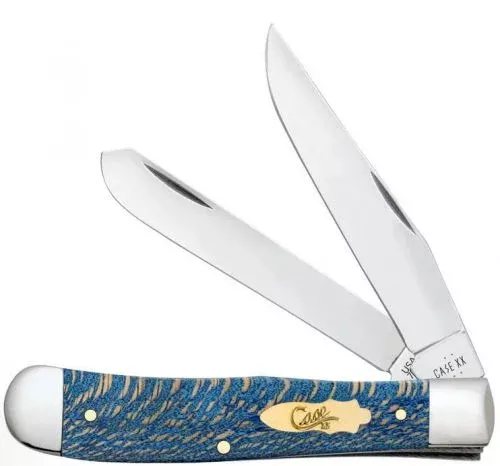 case-trapper-smooth-blue-sycamore-wood Case Trapper Smooth Blue Sycamore Wood