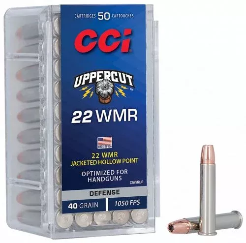cci-uppercut-22-wmr-jacketed-hollow-point CCI Uppercut .22 WMR Jacketed Hollow Point