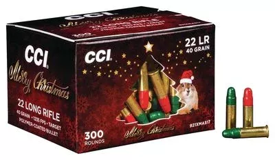 cci-xmas-22-lr-lead-round-nose CCI XMAS .22 LR Lead Round Nose