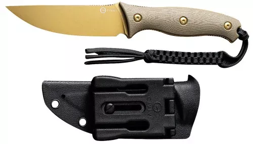 civivi-stormridge-fixed-blade-knife-desert-tan-stonewashed CIVIVI Stormridge Fixed Blade Knife Desert Tan Stonewashed