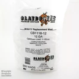 Claybuster CB1118 12 12GA Wads (500 Count)