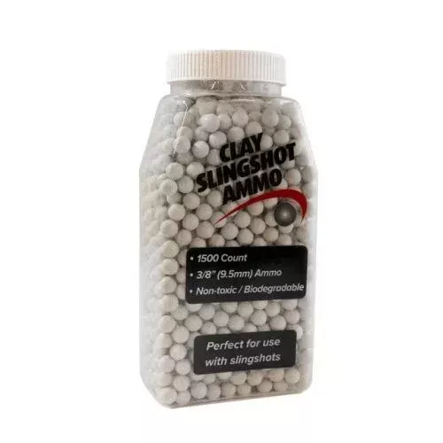 DAC Technologies Clay Slingshot Ammo 1500/ct