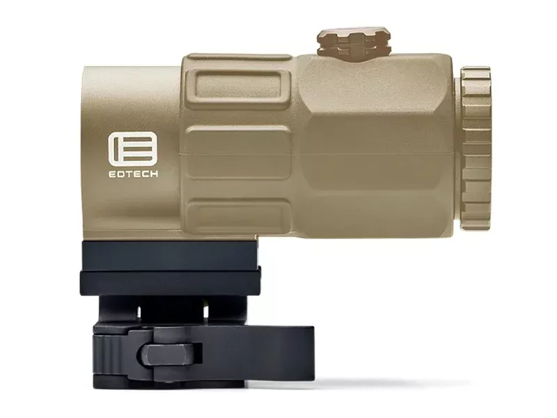 eotech-g45-micro-5x-magnifier-w-fts-mount-tan EOTech G45 Micro 5X Magnifier w/FTS Mount, TAN