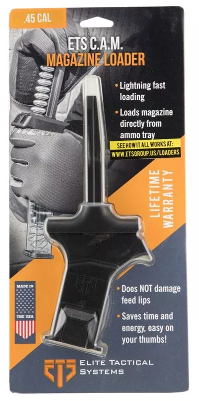 ets-group-c-m-mag-loader-45-acp-black ETS Group C.A.M Mag Loader 45 ACP Black