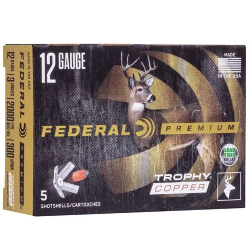 federal-premium-freight-train-tipped-copper-solid-slug-12-gauge-slug Federal Premium Freight Train Tipped Copper Solid Slug 12 Gauge Slug