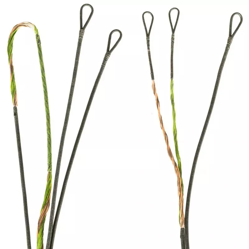 first-string-premium-string-kit-hoyt-faktor-34-3-cam-premium-string-kit-green-br First String Premium String Kit Hoyt Faktor 34 #3 Cam Premium String Kit Green/Brown