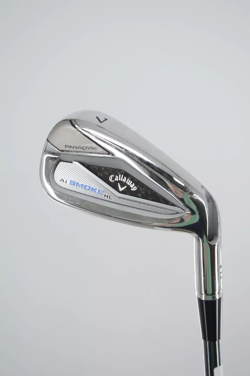 *Fitting Club* Callaway Paradym Ai Smoke HL 7 Fitting Iron S Flex 37.25″