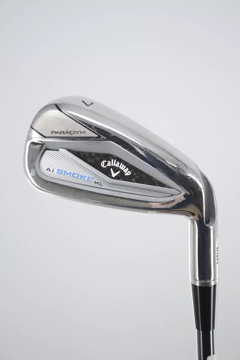 *Fitting Club* Callaway Paradym Ai Smoke HL 7 Fitting Iron S Flex 37″