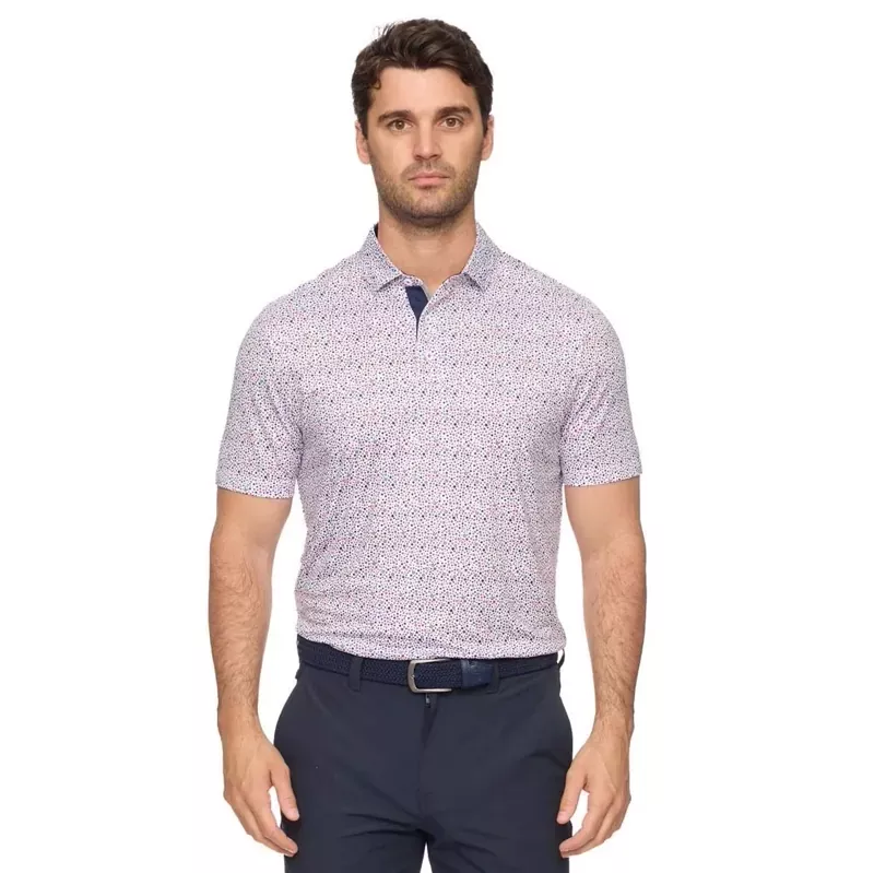 flag-anthem-dolton-star-print-golf-polo Flag & Anthem Dolton Star Print Golf Polo