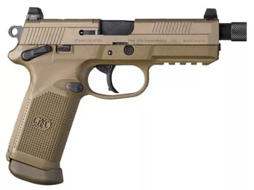 fn-fnx-45-acp-flat-dark-earth-pistol FN FNX .45 ACP Flat Dark Earth Pistol