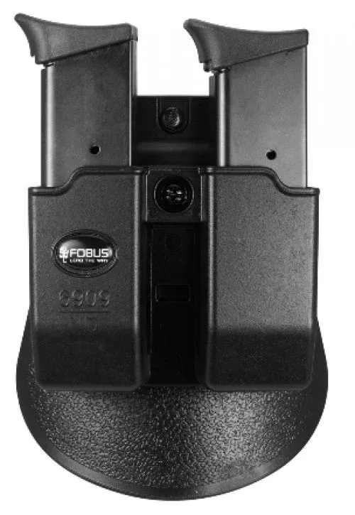 fobus-paddle-double-magazine-pouch-low-profile-black-plastic Fobus Paddle Double Magazine Pouch Low Profile Black Plastic