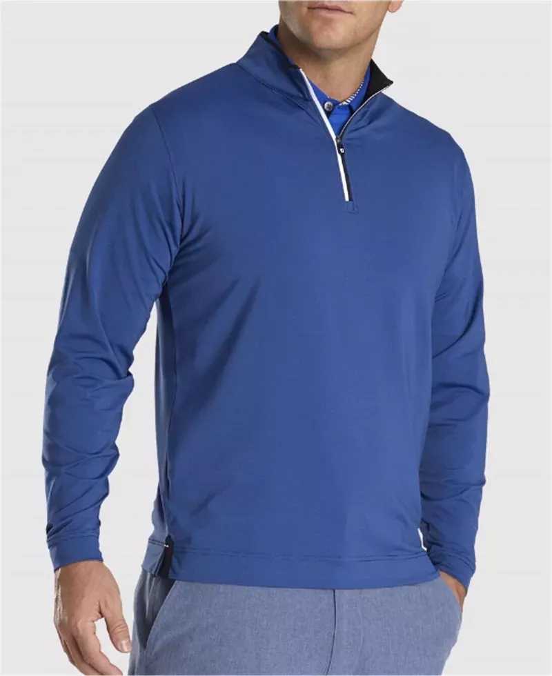 footjoy-lightweight-striped-1-2-zip-pullover-25150 FootJoy LightWeight Striped 1/2 Zip Pullover 25150