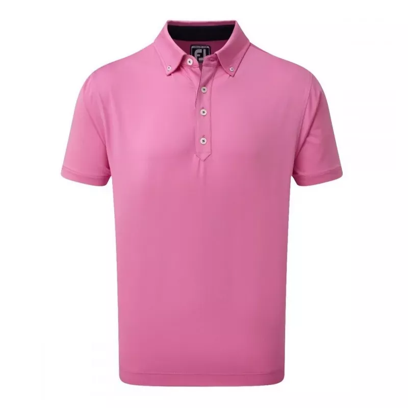 footjoy-lisle-solid-golf-polo-shirt-90276 FootJoy Lisle Solid Golf Polo Shirt 90276