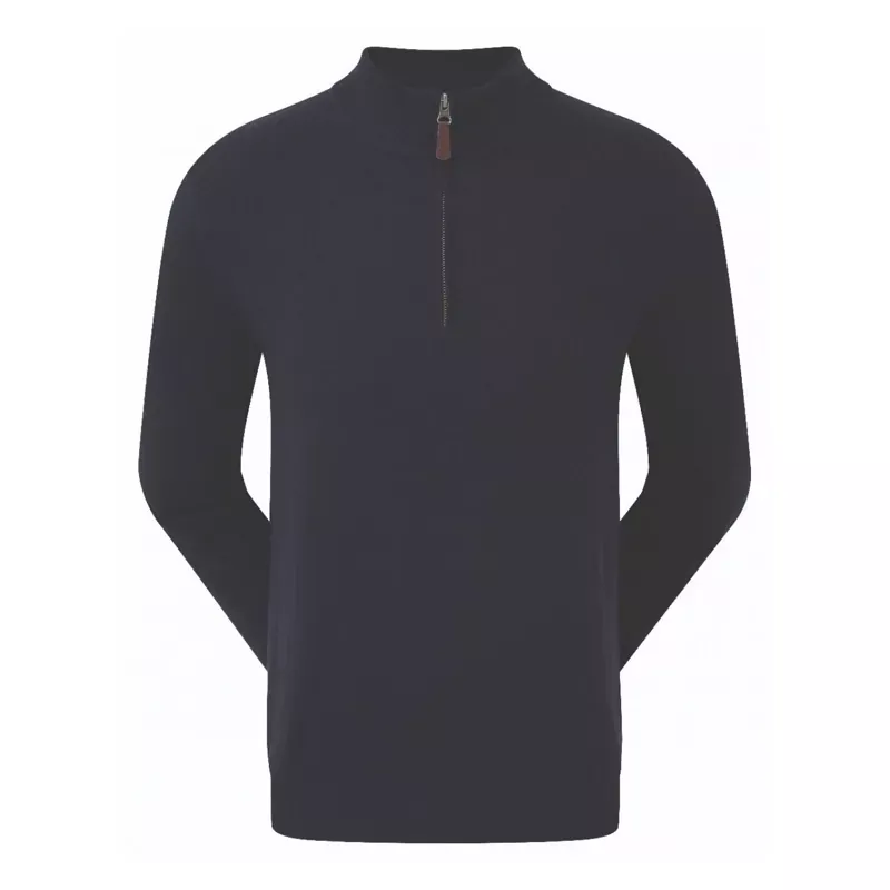 footjoy-wool-blend-1-2-zip-golf-sweater-90138 FootJoy Wool Blend 1/2 Zip Golf Sweater 90138
