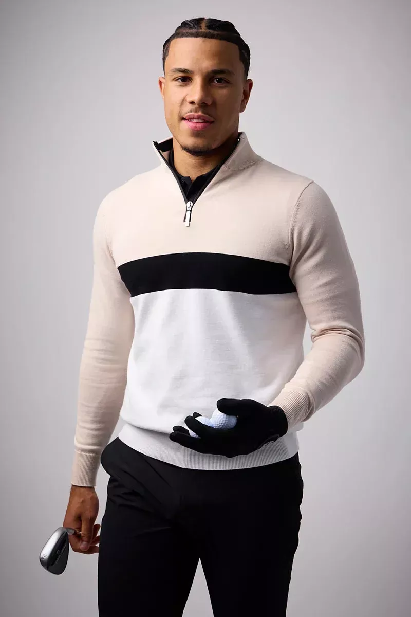 glenmuir-blain-1-4-zip-sweater Glenmuir Blain 1/4 Zip Sweater