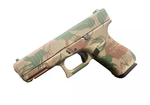 glock-19-gen-5-9mm-rhodesian-brush-stroke-pistol Glock 19 Gen 5 9mm Rhodesian Brush Stroke Pistol