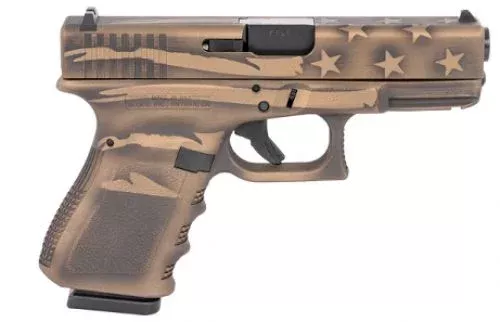 glock-19-gen3-9mm-midnight-bronze-flag-pistol Glock 19 Gen3 9mm Midnight Bronze Flag Pistol