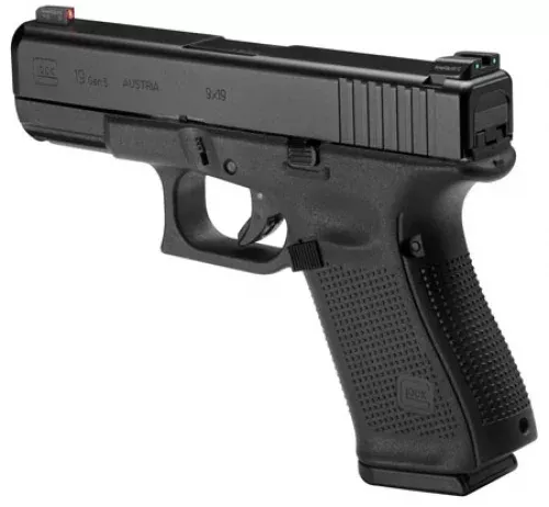 Glock 19 Gen5 9mm Black Pistol