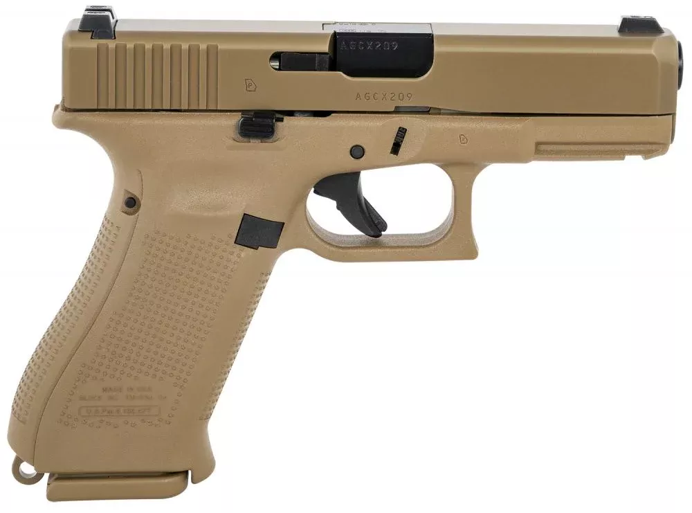 glock-19x-9mm-bronze-coyote-pistol Glock 19X 9mm Bronze/Coyote Pistol