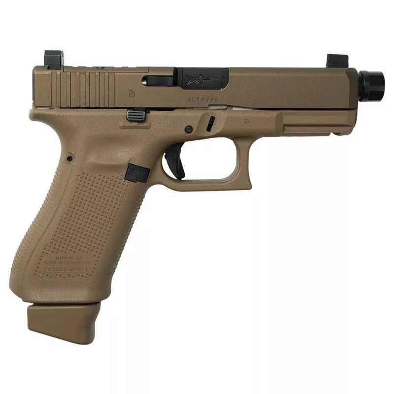 GLOCK 19X HUSH Slide Lock 9mm 17rd Threaded Brl OR Suppresso