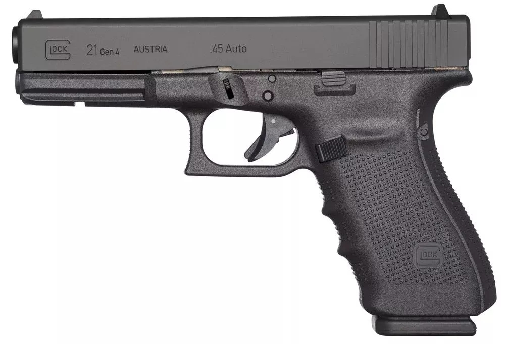 glock-21-gen4-45-acp-black-pistol Glock 21 Gen4 .45 ACP Black Pistol