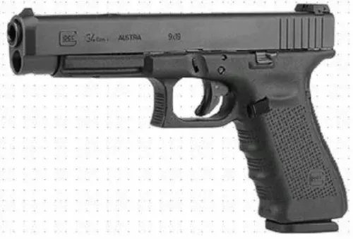 glock-34-gen4-9mm-matte-pistol Glock 34 Gen4 9mm Matte Pistol