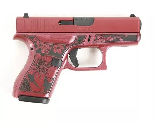 glock-42-sub-compact-380-acp-cherry-blossom-red-pistol Glock 42 Sub-Compact .380 ACP Cherry Blossom Red Pistol