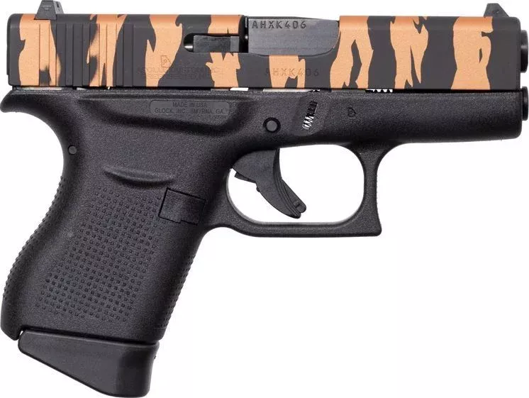 glock-43x-9mm-copper-black-semi-auto-pistol Glock 43X 9mm Copper Black Semi Auto Pistol