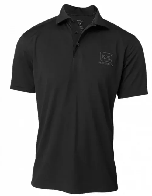 glock-perfection-polo-black-polyester-mesh-short-sleeve-2xl Glock Perfection Polo Black Polyester Mesh Short Sleeve 2XL