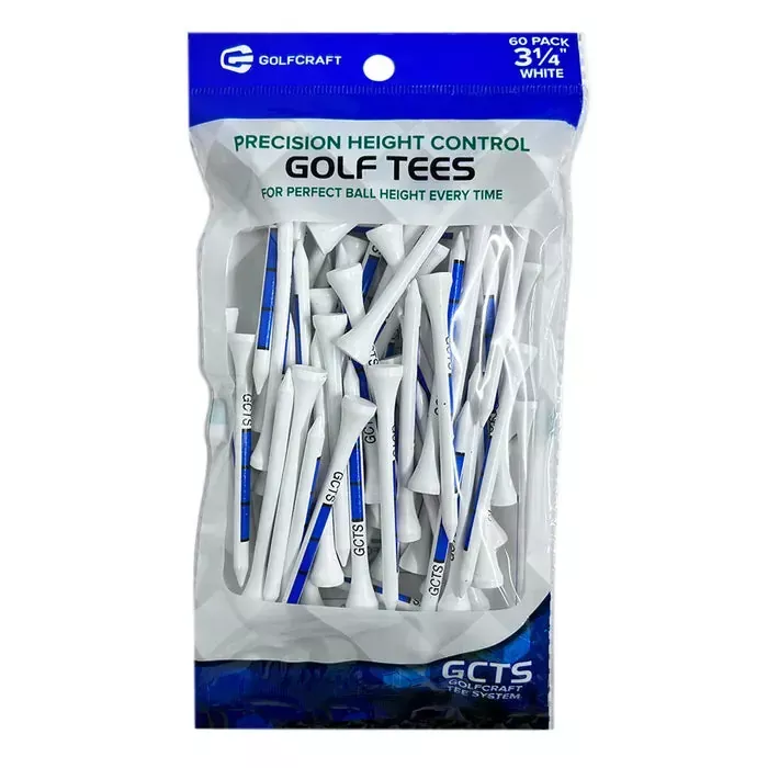 GolfCraft Tee System 3 1/4″ Tees – 60pk