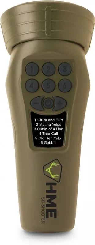 HME Six Shooter Turkey Game Call