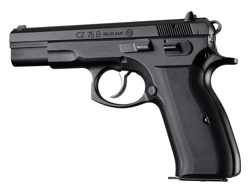 Hogue Grips, CZ-75 G10 Smooth, Black