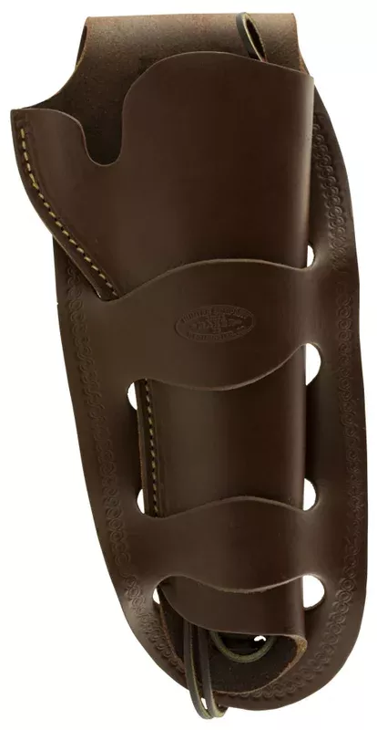 Hunter Company 1080 OWB Size 50 Double Loop Leather Holster Antique Brown