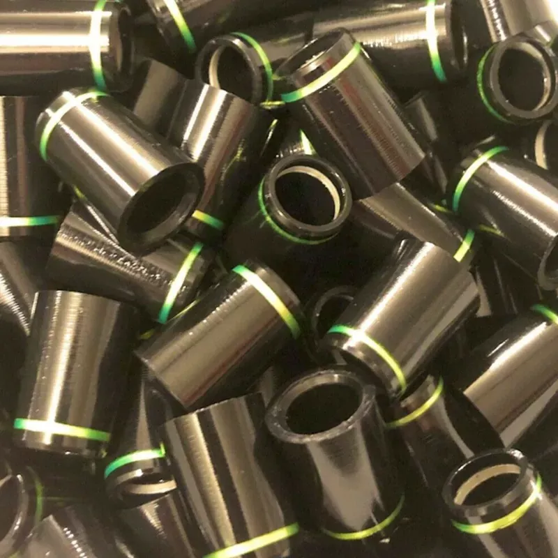 iron-ferrules-black-w-green-ring-0-75 Iron Ferrules – Black w/ Green Ring – 0.75″